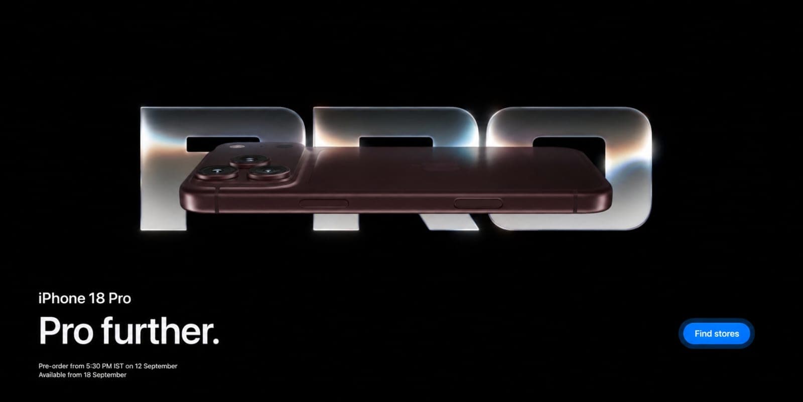 iPhone 18 Pro — Pro further.